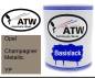 Preview: Opel, Champagner Metallic, YP: 1L Lackdose, von ATW Autoteile West.